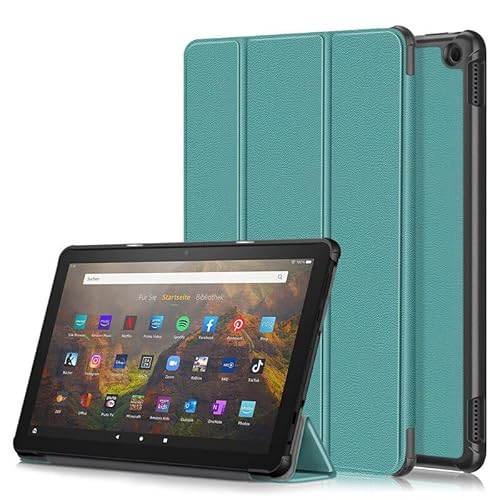 Amazon Fire HD 10 2023 10.1C`^ubgP[XuPbgU[Jo[pJo[ (Size : Dark green)