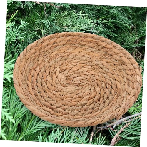 Happyyami 5stücke Geflochtenes Hühnerschlafnest Aus Stroh Für Kleine Haustiere Hühnernestbett Zum Brüten Und Eierlegen Schlafhütte Für Garten Und Bauernhof