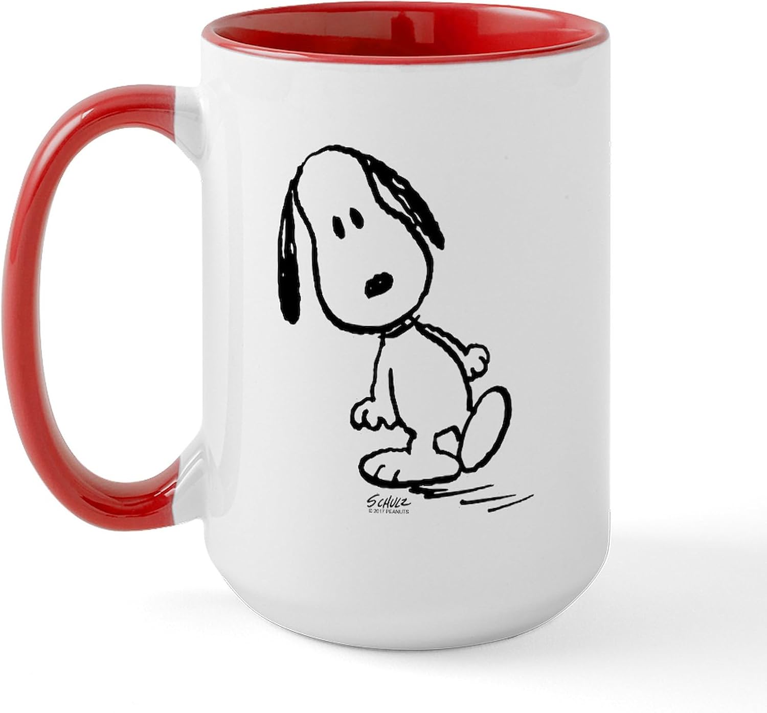 CafePress Peanuts Snoopy Mugs 15 oz (444 ml) Ceramic Coffee Mug