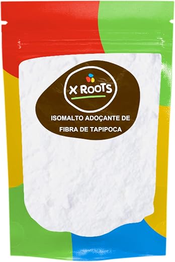Isomalte 100% Puro Comestível 500g Embalagem Abre e Fecha X-Roots