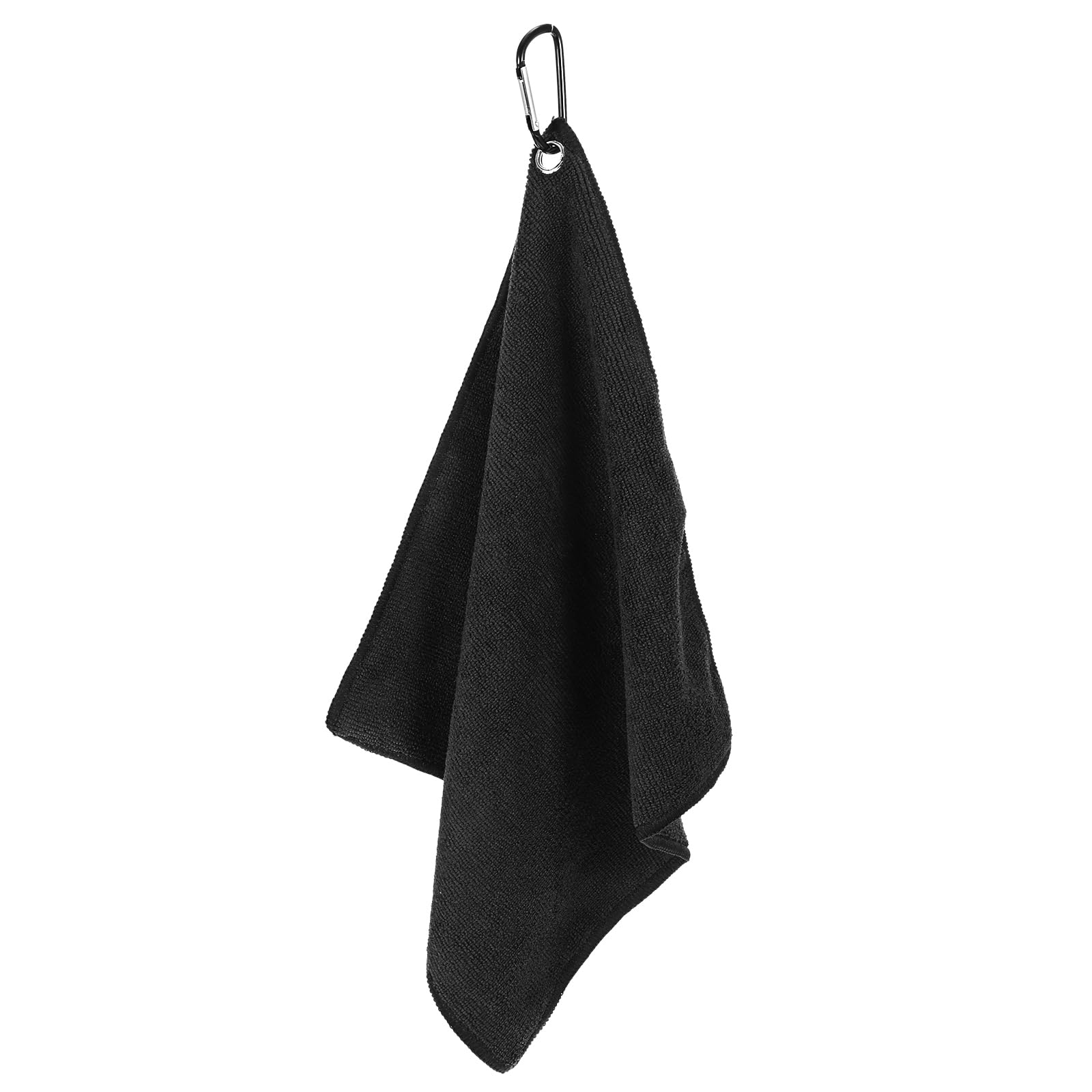 Sorcristy Golf Towel with Carabiner Clip, Premium Ultra-Absorbent Microfiber Golf Towel, 30cm × 30cm, Essential Golfs Accessories and Gifts for Men Women, Golfs Towels for Bags, Carts and Clubs