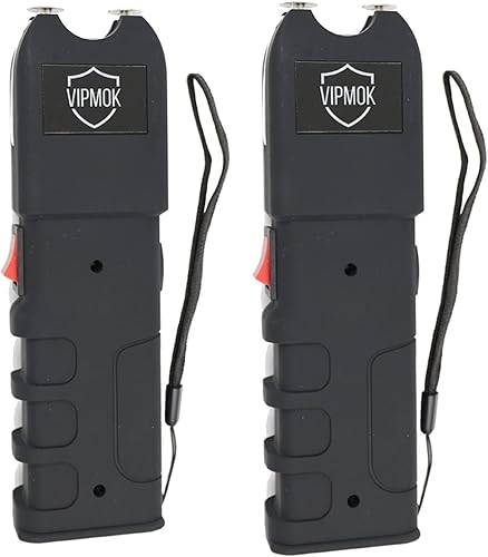 928 Tipo Stun Gun Linterna de autodefensa linterna eléctrica Shocker (2 unidades)