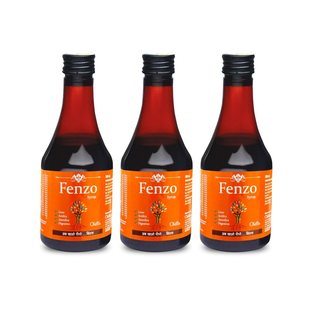 Fenzo Ayurvedic Digestive Syrup – Your Natural Solution for Acidity, Constipation, and Gas with Boosted Digestive Immunity (Pack of 3)-picture-13