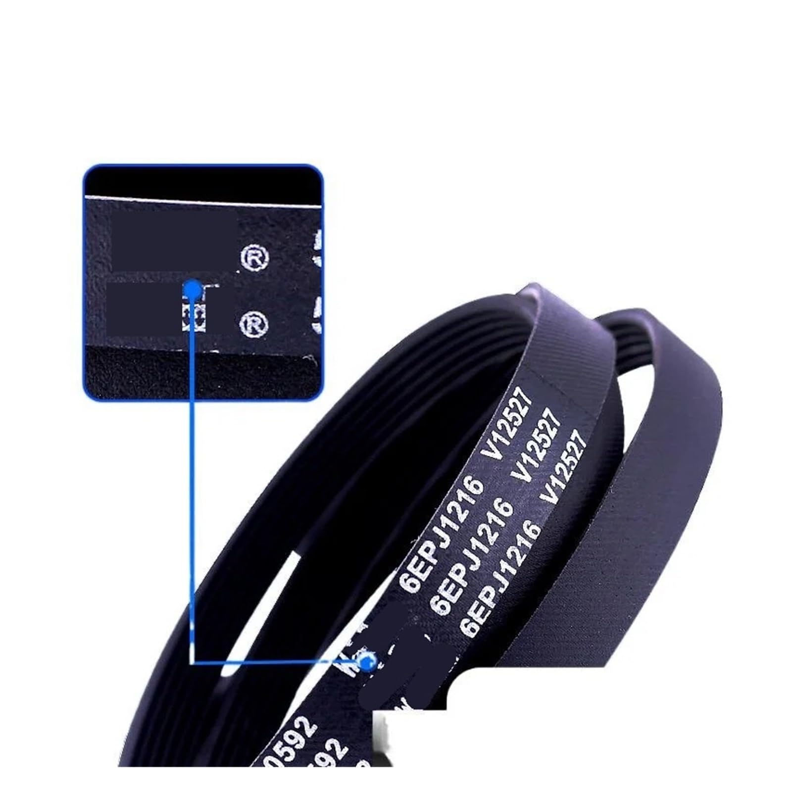 Correa for Lavadora, Compatible Con Haier, Rueda De Recogida De Accesorios De Tambor Completamente Automática 5EPJ1208 / 6EPJ1216 DD