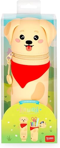 LEGAMI - Kawaii Étui École 2 en 1 en Silicone Souple, Golden - 5