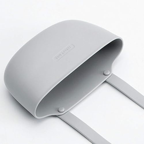 Miniatura 9 de Hofumix Soporte de esponja para fregadero Organizador colgante Soporte de esponja de cocina para almacenamiento de fregadero (gris)