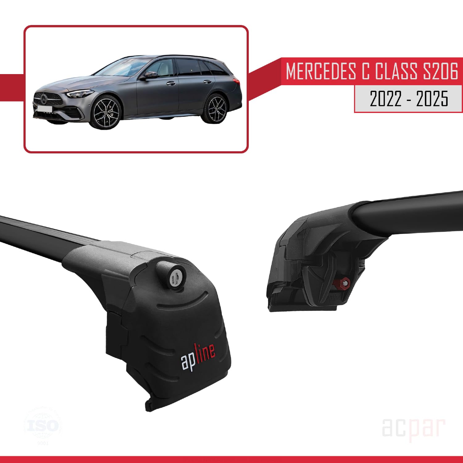Apline Compatible Con Mercedes Clase C 4 (S205) 2015-2021 Hook