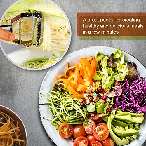 Secura Premium Ultra Sharp Stainless Steel Vegetable Julienne Peeler For Potato Apple 7.1" X 3.3" #TOP6