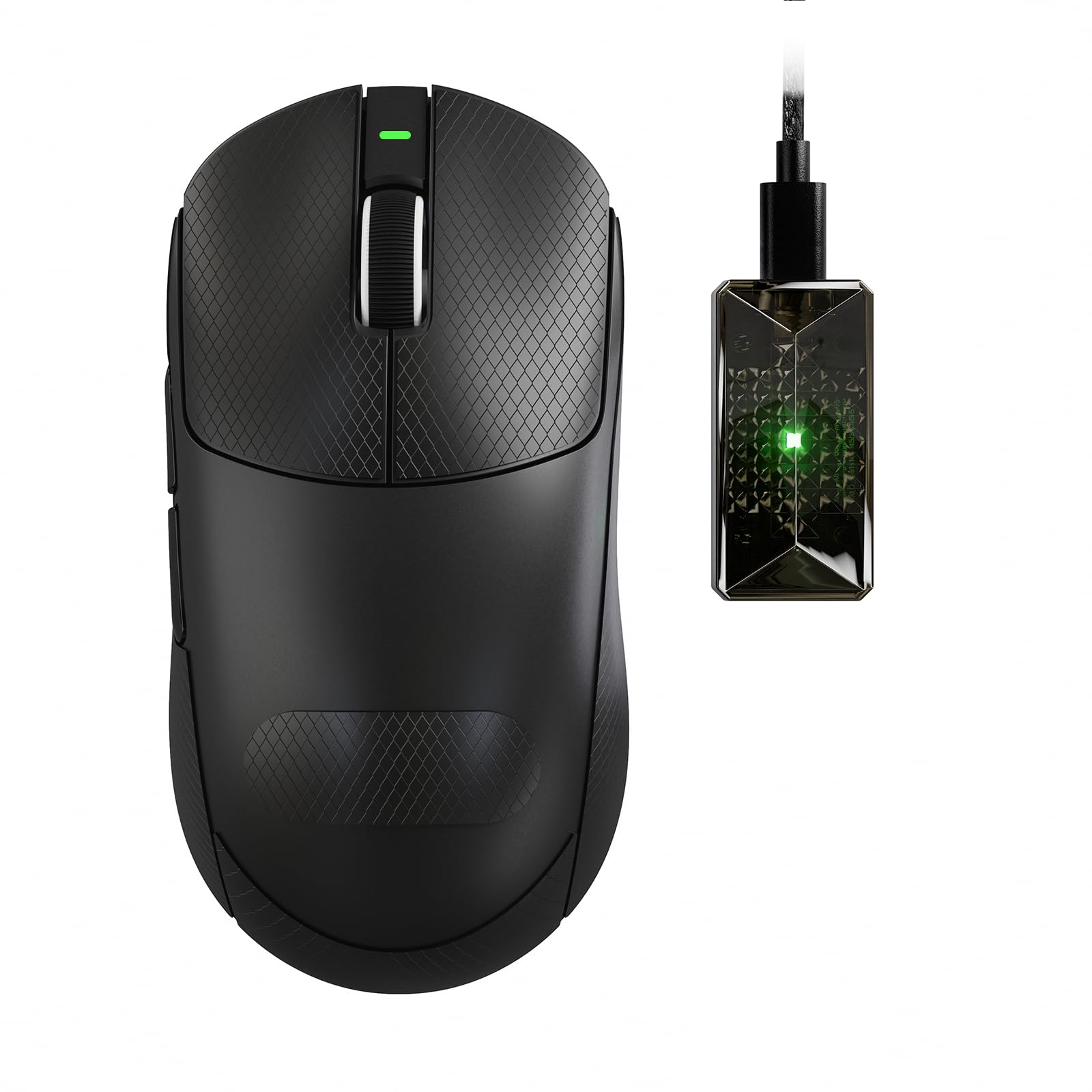 MAMBASNAKE X ATTACKSHARK X8ULTIMATE Mouse Da Gaming Wireless-Nero