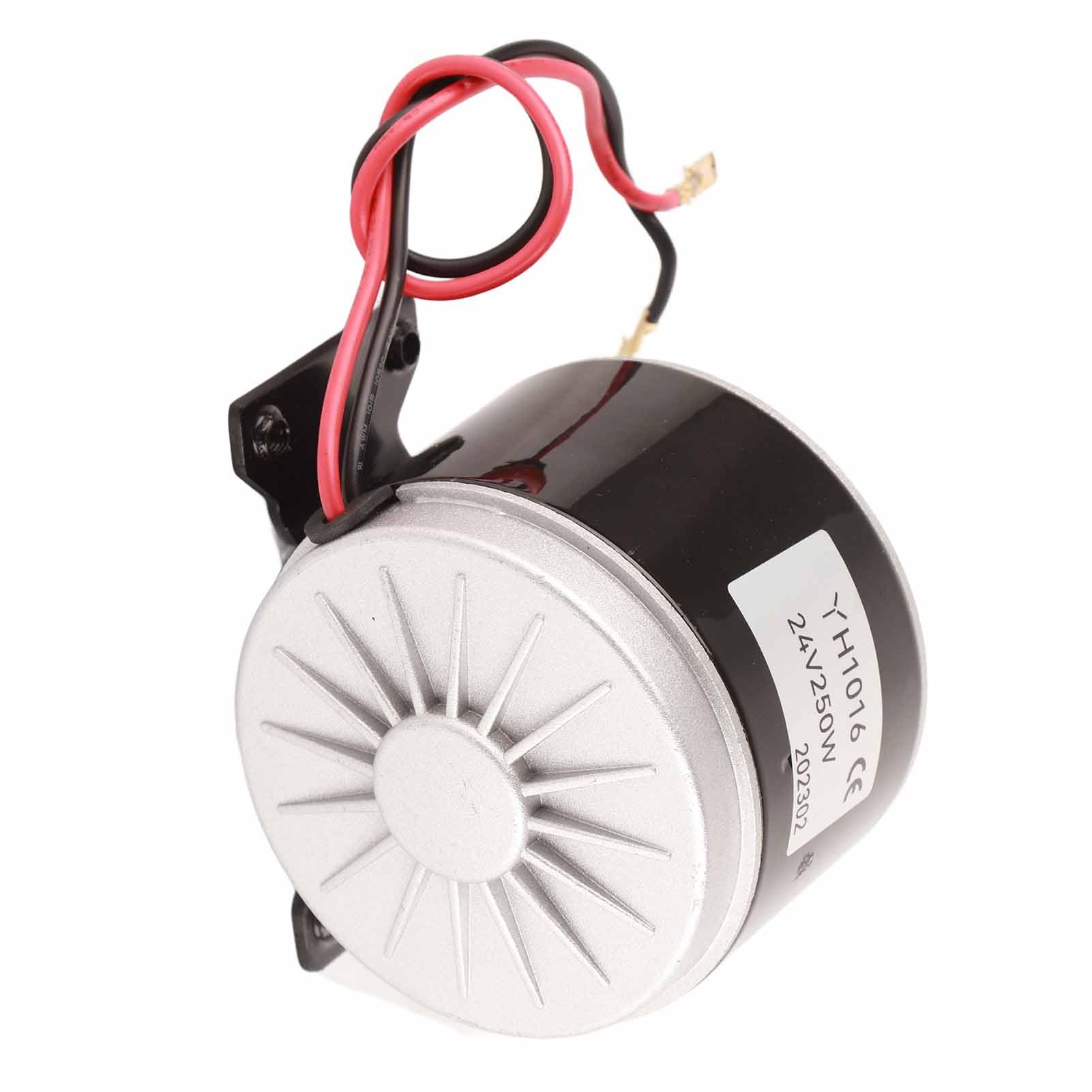 Motore Elettrico Spazzolato Ad Alta velocità 24V 250W 2750RPM Ideale per Fuoristrada Alluminio 1 Pezzo