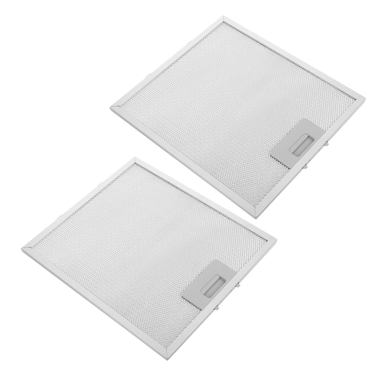 Filtro de Grasa Metálico para Campana Extractora, 2 Piezas de Aluminio Fácil Instalación, Ligero y Resistente para Cocina en Casa