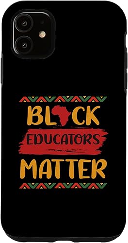 Miniatura 10 de iPhone 14 Plus Black Educators Matter Black History Pride African Case