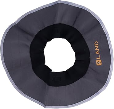 Land Helmets Sunshade Helmet Accessory Reflective Brim, Adjustable Velcro Sides, Lightweight UV Protection