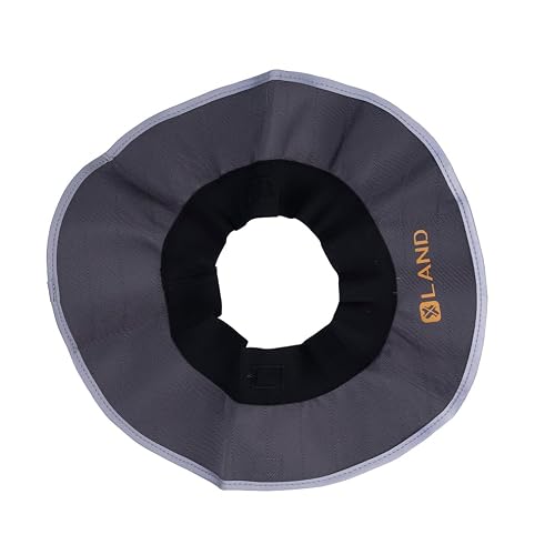 Land Helmets Sunshade Helmet Accessory – Reflective Brim, Adjustable Velcro