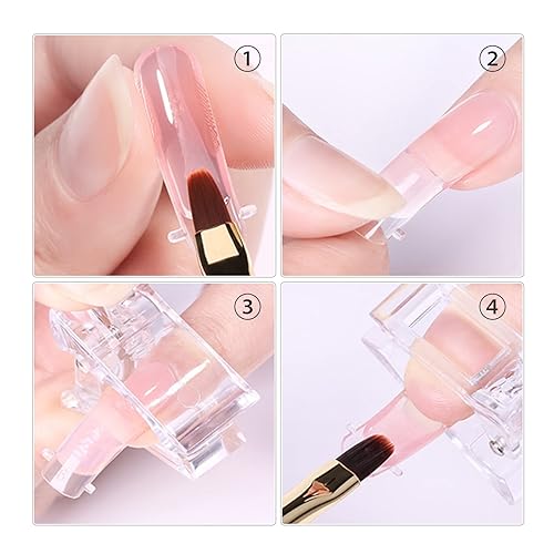 Miniatura 4 de Sularpek 13 pinzas de uñas de gel extensiones de dedos UV LED pinzas de extensión de uñas de construcción rápida para dedos herramienta de manicura