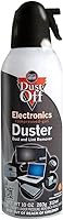 Dust-Off DPSXL 10 oz Disposable Compressed Air Duster - Powerful Ozone-Safe Cleaner for Electronics, Workstations & Labs