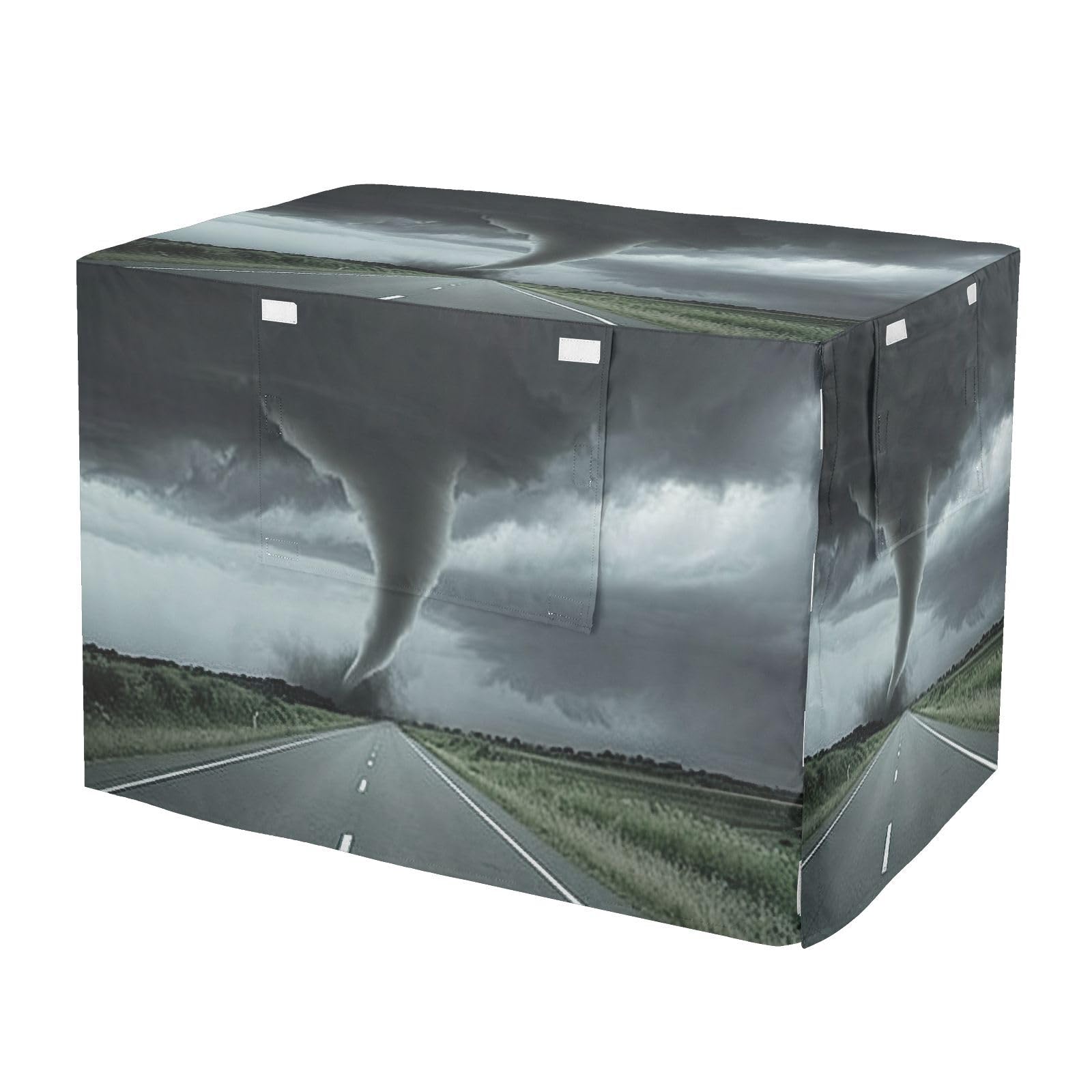 Housse de cage pour chien Tornado Storm Noir M avec fenêtres maille