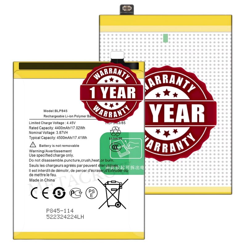 Image of Original BLP845 Battery Compatible for OnePlus Nord CE 5G (EB2101, EB2103) - (4500mAh) - 1 Year Warranty JK10