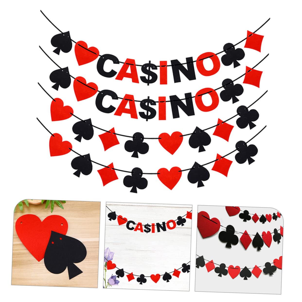 Abaodam 20piezas Guirnalda De Decoración De Banners Colgantes Para Cumpleaños y San Valentín De y