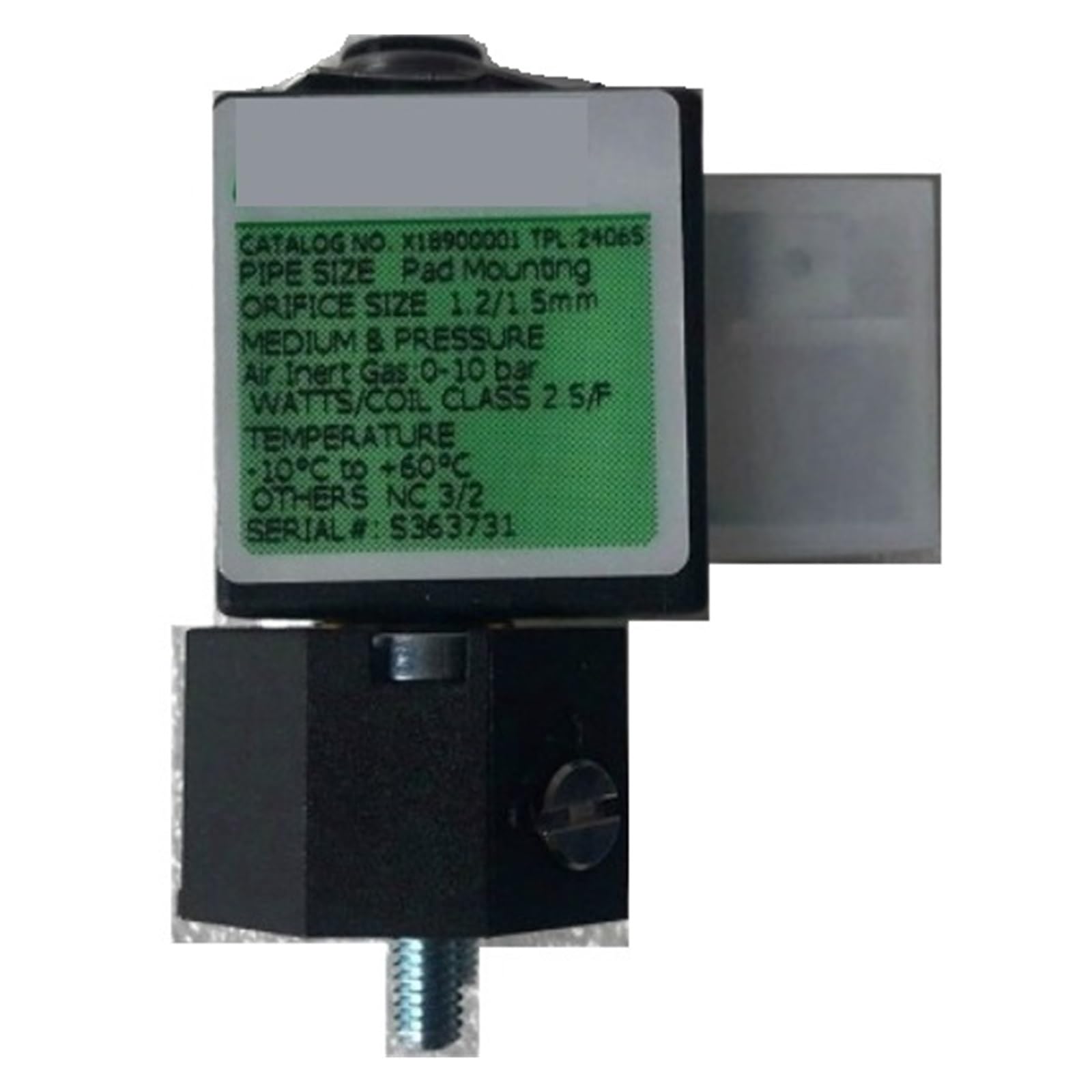 Cjkxpzmh One Color X18900001 Solenoid Valve 43004422 220Vac 110Vac 24Vdc(24Vdc X18900001)