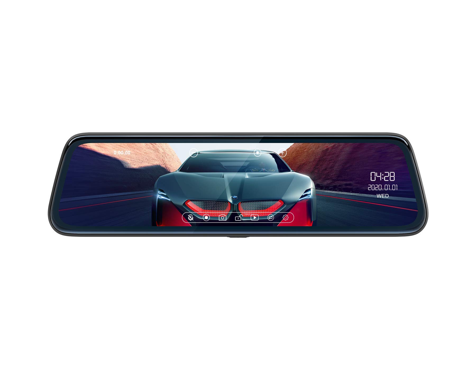 Amazon.co.jp: 【ThiEYE】Dual Lens Mirror Dash Cam CarView2 : 車 