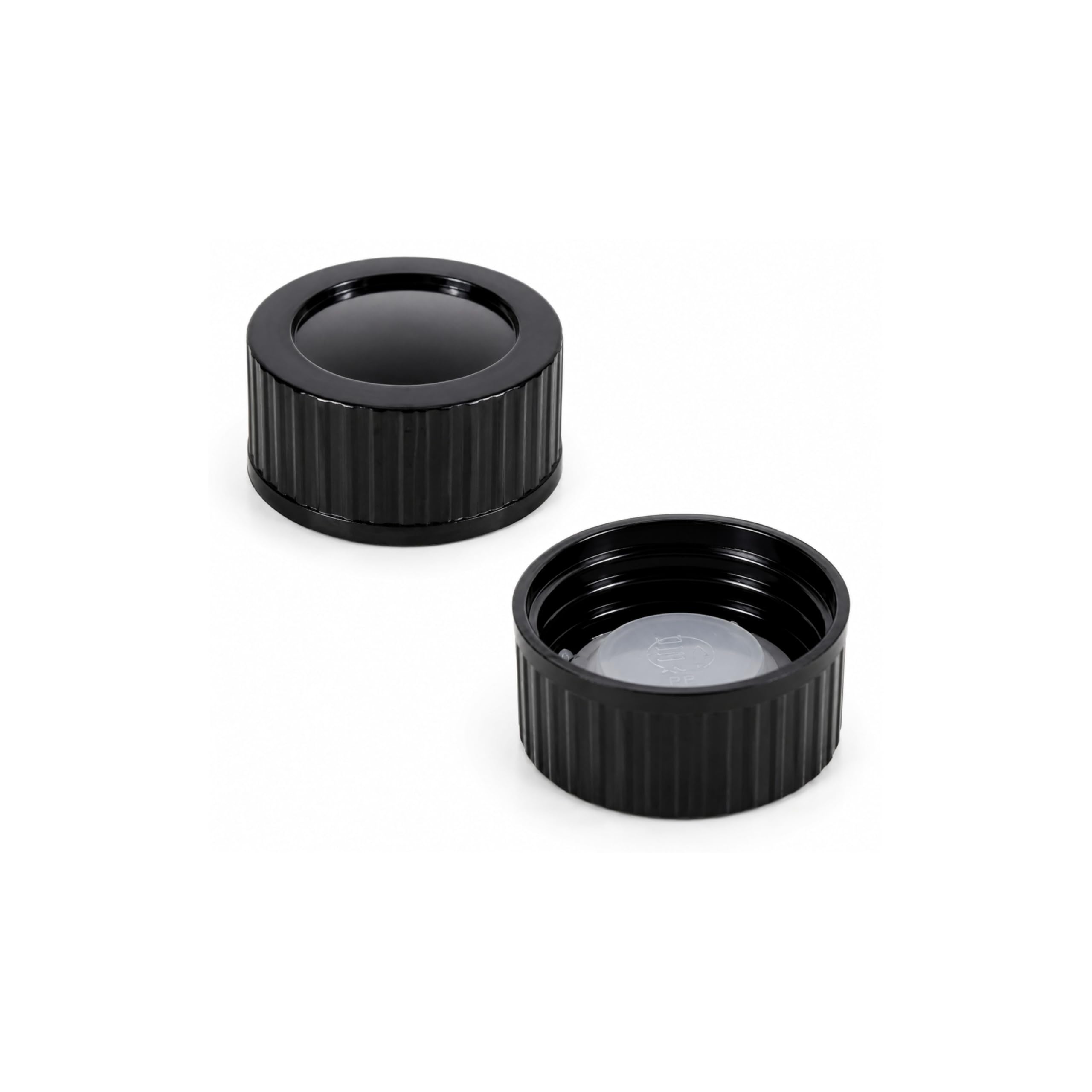 mikken - 6 flaconi medici marroni da 200 ml, per farmacia, da laboratorio, made in Germany e senza BPA, con imbuto, vetro, 6 pezzi
