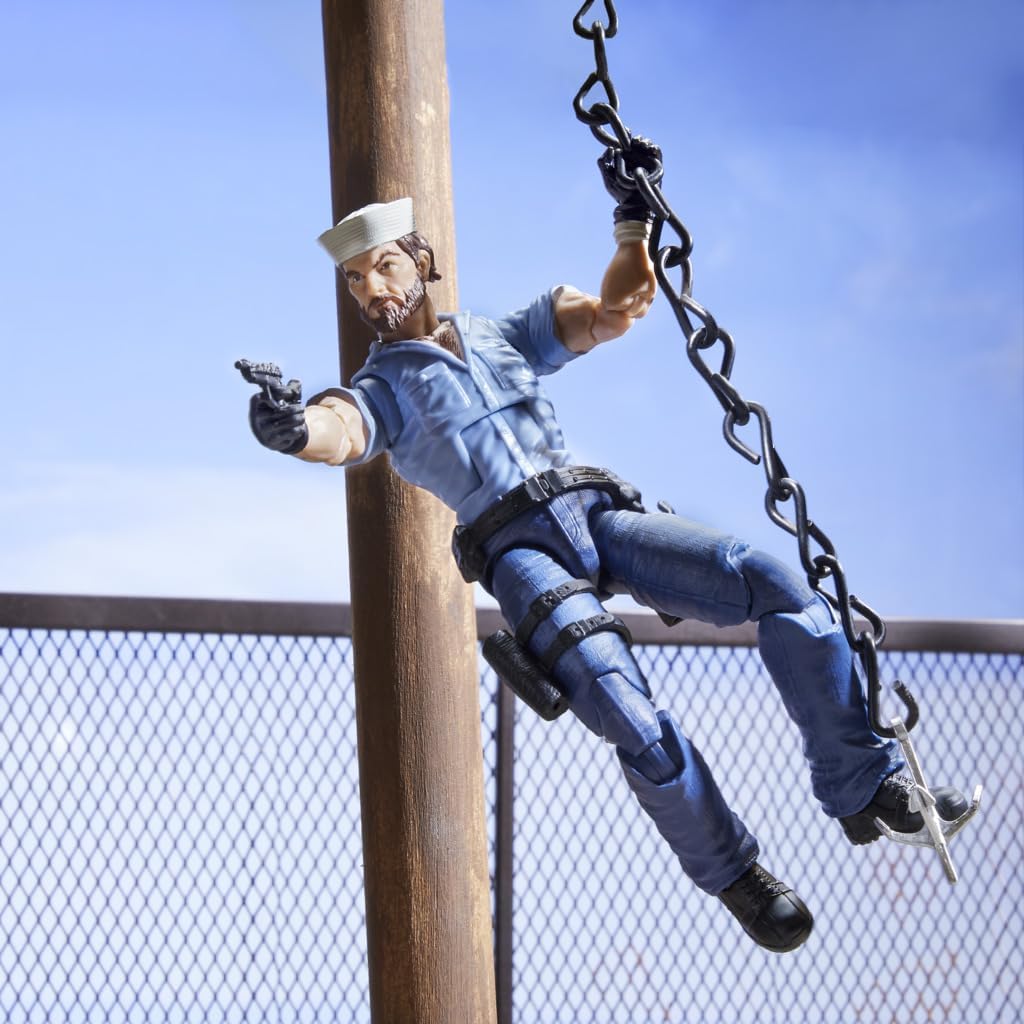 G. I. Joe Classified Series Shipwreck with Polly, Collectible G.I. Joe Action Figures, 70, 6 inch Action Figures for Boys & Girls, with 6 Accessories