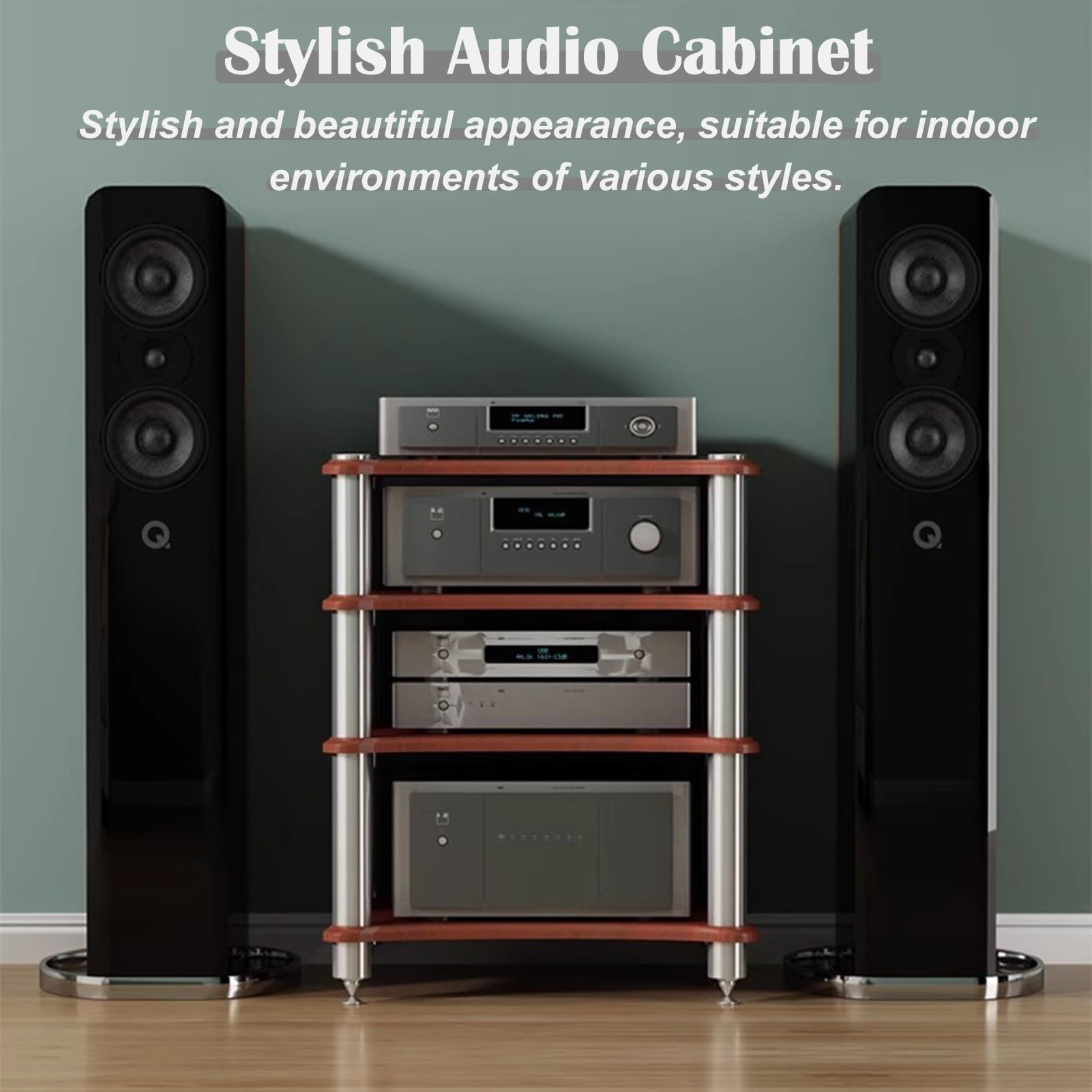 porta-DVD, Supporto for giradischi stereo AV