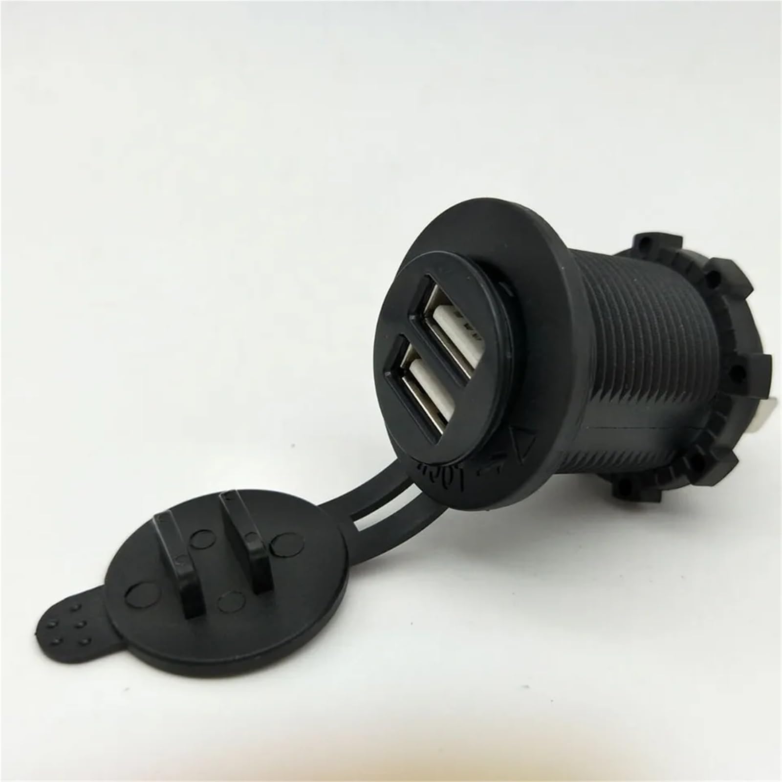 Gniazdo zapalniczki samochodowej Dc 12 V/24 V Uniwersalna podwójna ładowarka USB Zasilacz Akcesoria dla wbudowania 5 2.1a Wewnętrzne gniazdo ładowania