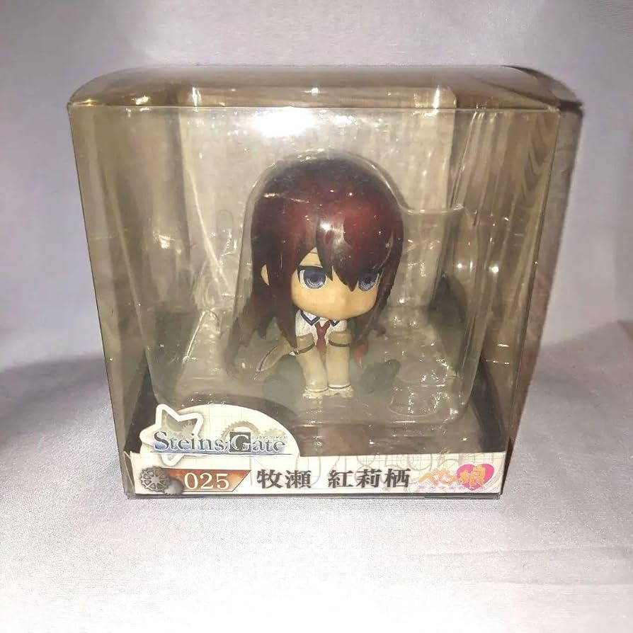 Amazon.co.jp: STEINS;GATE 牧瀬紅莉栖ぺたん娘 フィギュア : ホビー