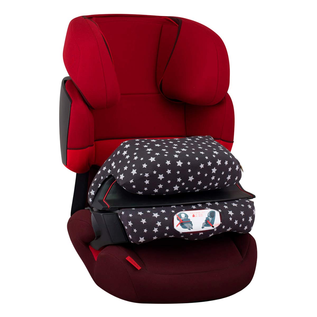 JYOKO KIDS Fodera per accessorio di seggiolino auto in cotone Compatibile con Cybex Pallas FIX (Winter Sky)