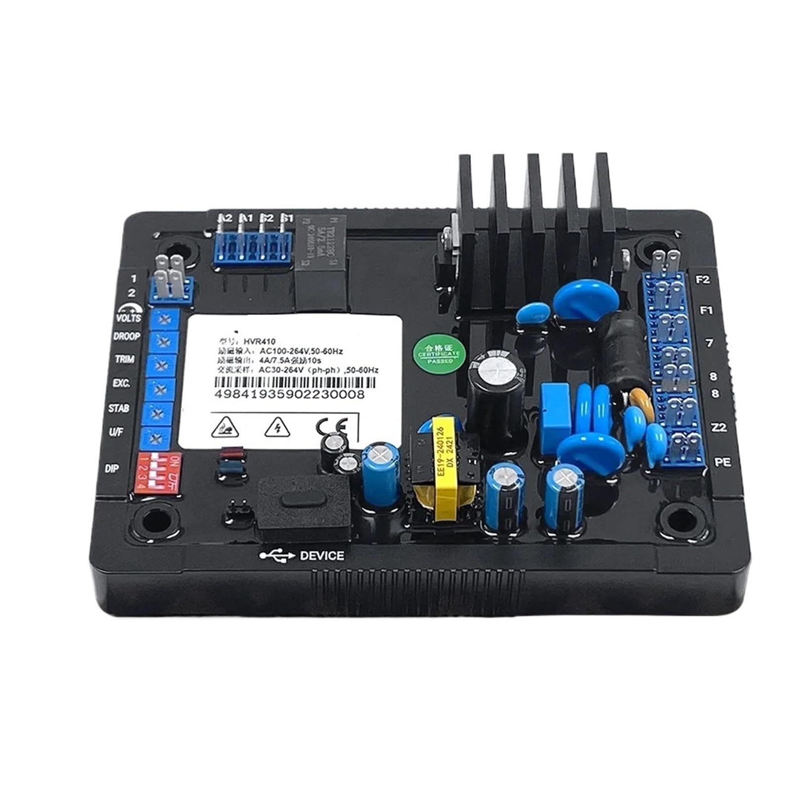 CBRBLCIUL 1pcs HVR410 Brushless Alternator AVR Digital Voltage Regulator