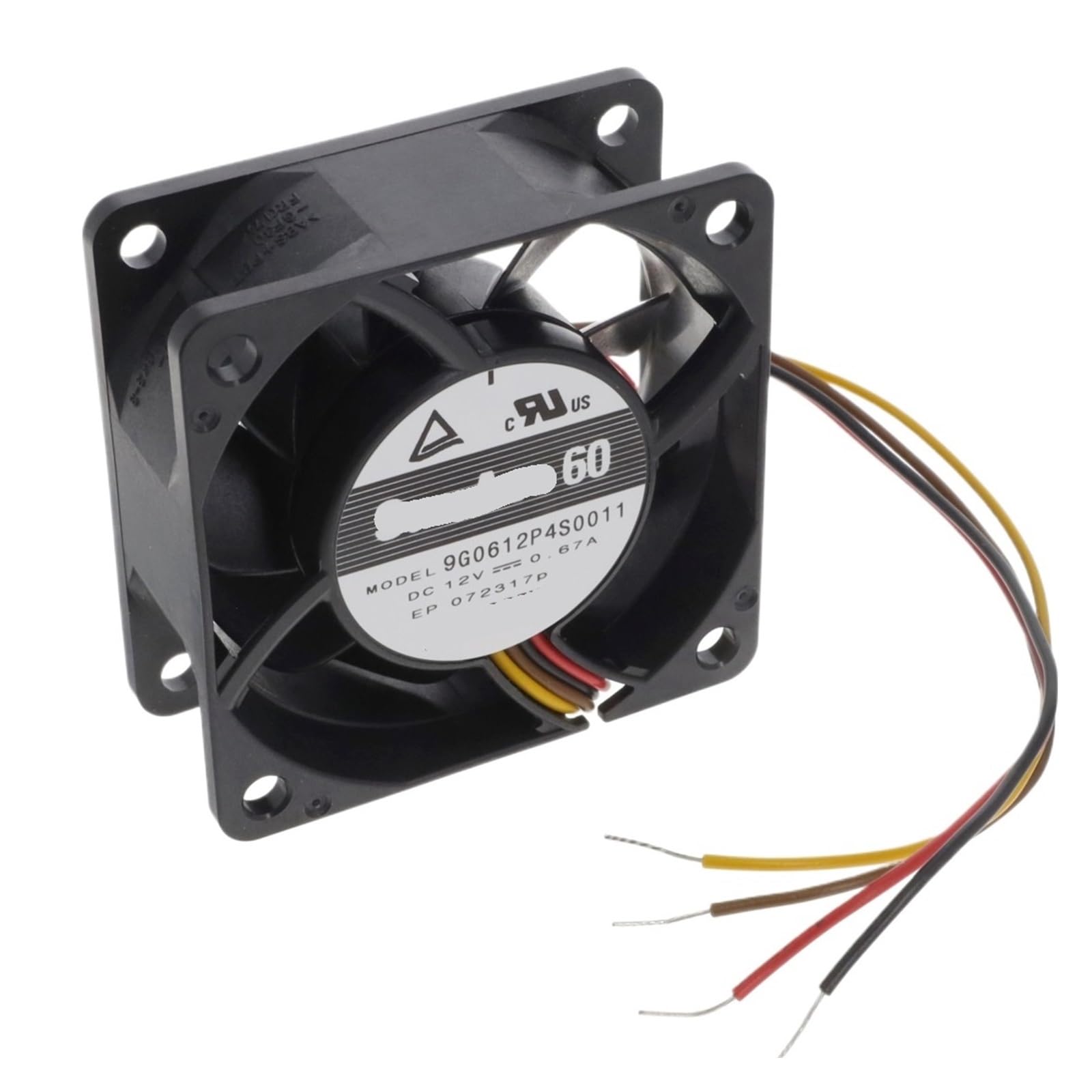 ZBWZXBDJ 9G0612P4S0011 12VDC FAN 60X60X25mm 8.04W 4wire 11000RPM