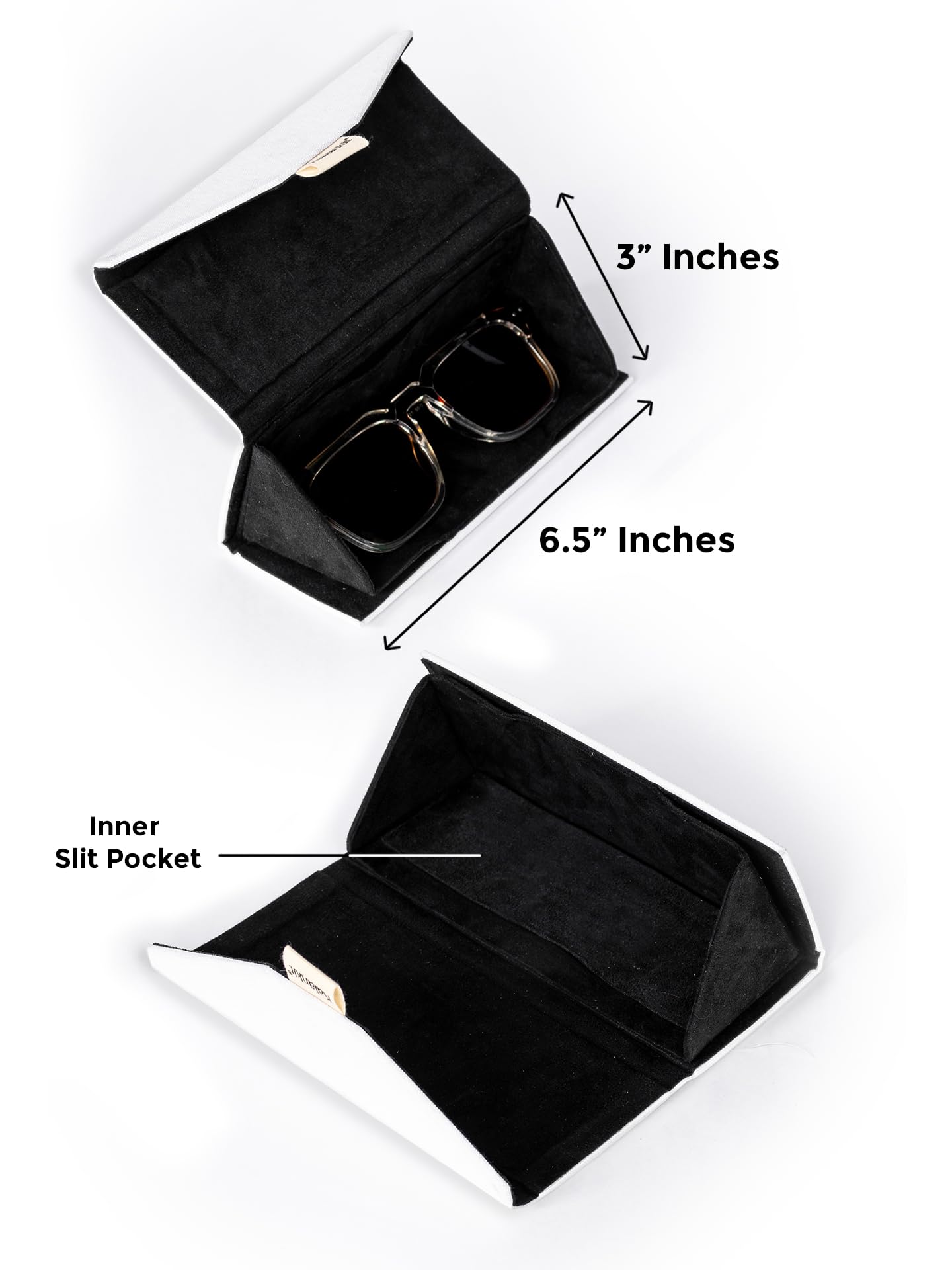 Kalankit Trifold Sunglass Cases Combo With Rakhi and Roli | Trifold Spectacle Box with Tilak Set | Vegan Leather | Rakhi Gift Hamper for Brother | Rakshabandhan Gift for Bhai | Astral Voyage - Image 4 thumbnail