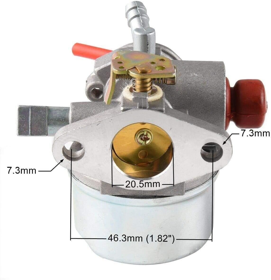 Carburetor & Air Filter for bolens MTD 3.50hp Model Number 25B-521A765 with a Tecumseh Engine