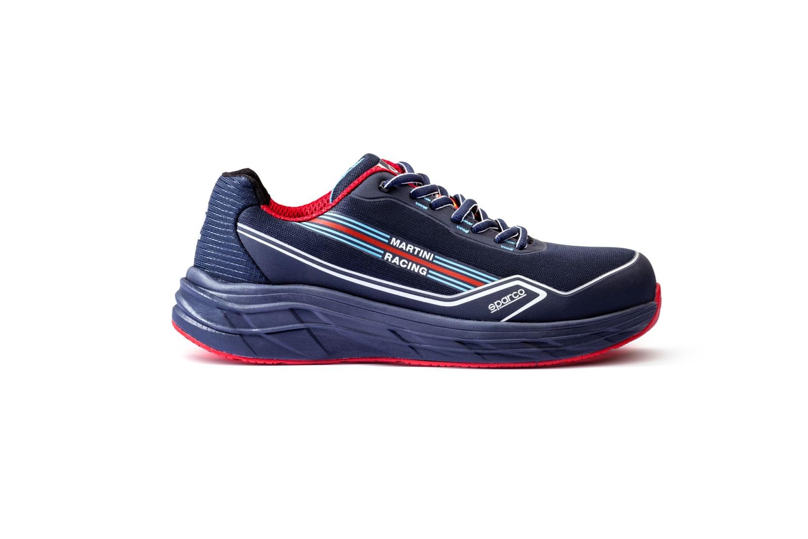 Sparco - Teamwork Martini Racing Corsica ESD S1PS SR FO HRO - Zapatos De Seguridad Hombre Mujer - EUR 44