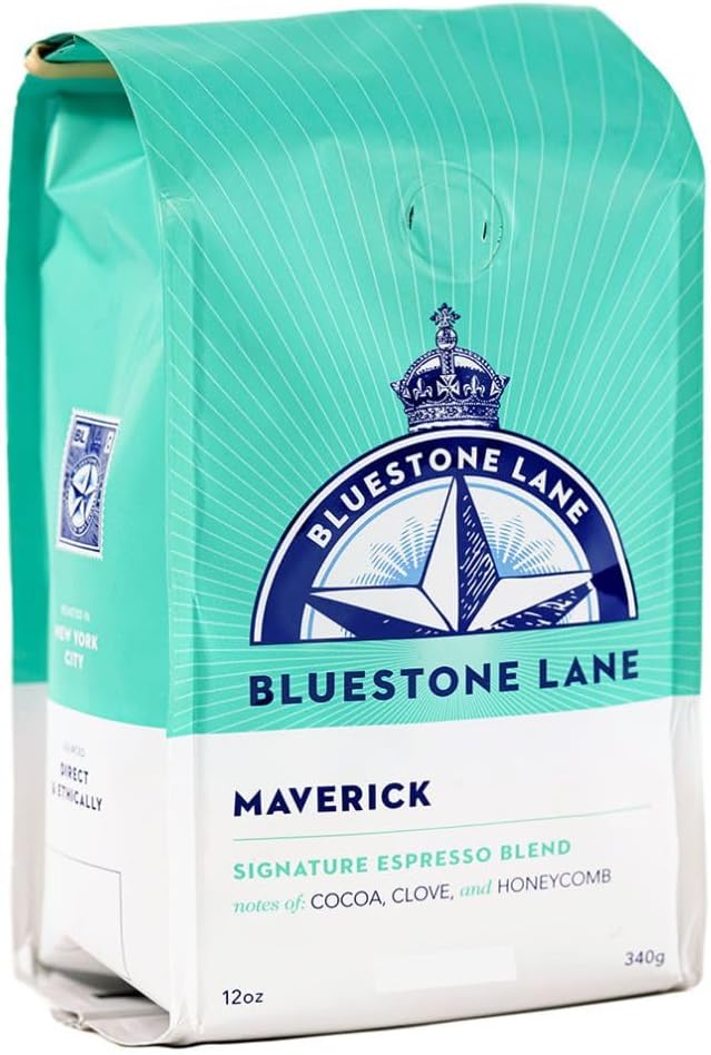 Ground Coffee, Maverick Espresso Blend, Medium Roast, 12 Ounce Bag
