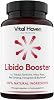 4-in-1 Libido Booster - Maca Root Tribulus Terrestris Red Ginseng Fenugreek - UK Made