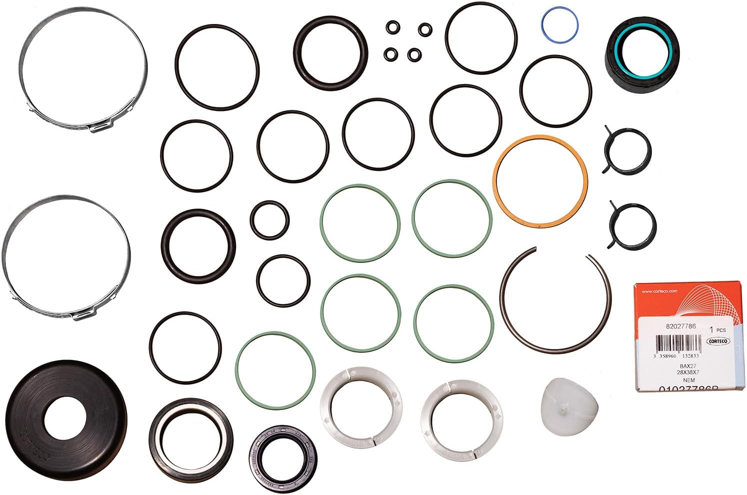 Power Steering Rack and Pinion Seal Kit for Volvo S60 (2004-2009) & V70 (2004-2007) | Precision Fit Rack and Pinion Seal Kit for Variable Assist Models