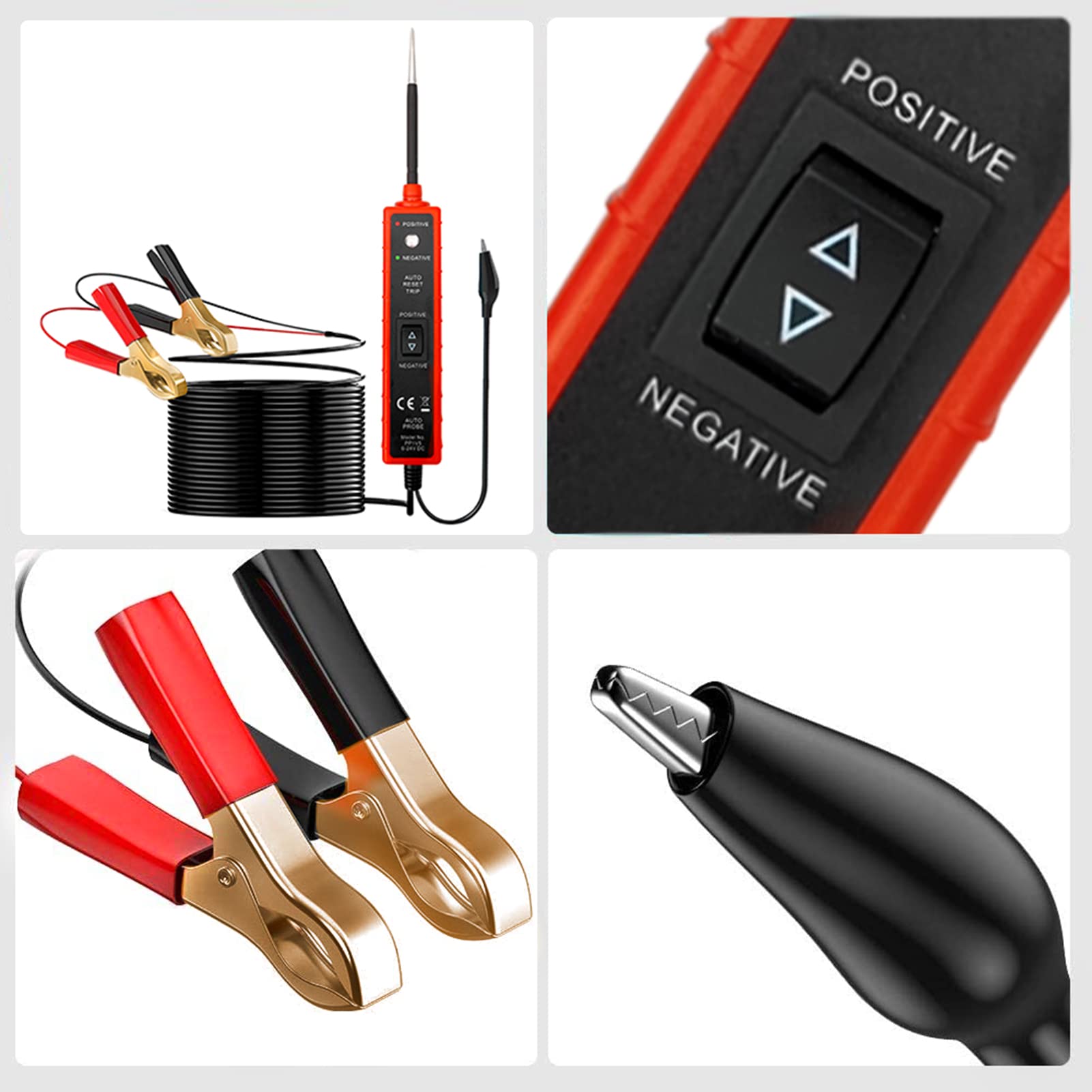 EM285 - Tester elettrico per auto, 6-24 V DC