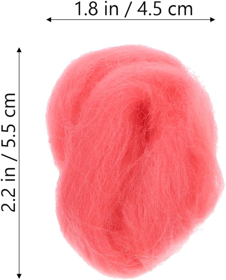 Angoily 36pcs Convenient Felting Wool Kit Needle Felting Set Boys and Making Accessories DIY Material