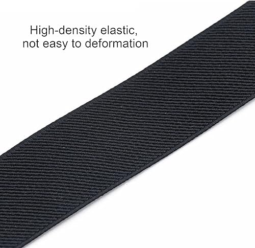 Miniatura 3 de Yiwafu Tirantes para hombres y mujeres, tirantes elásticos ajustables con espalda en Y, unisex, con clips de metal fuertes