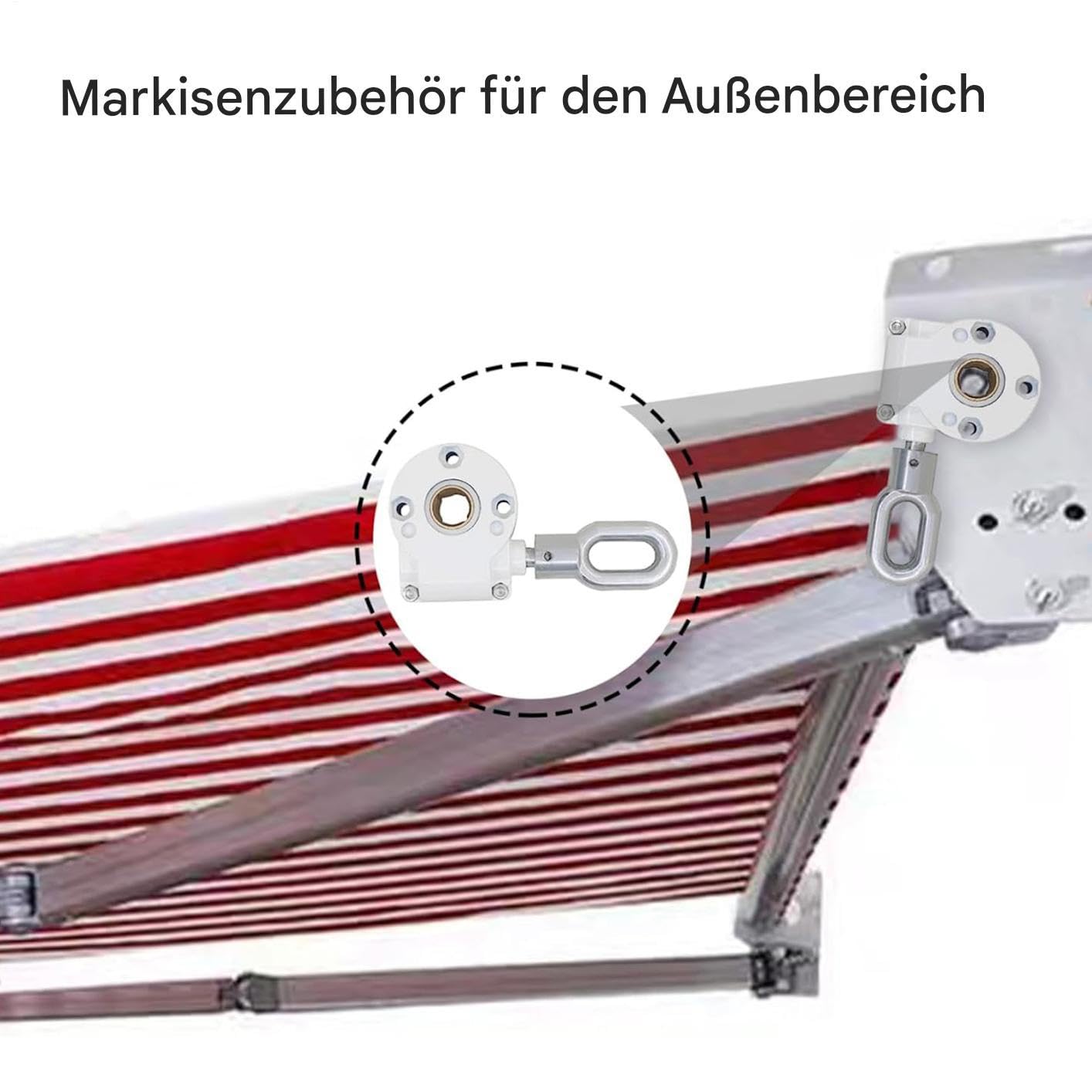 Para Toldos, Marcador Exterior - Engranaje Gusano | Toldos de Alto Rendimiento -Piezas de Repuesto - Accesorios de Mantenimiento Reutilizables, Equipamiento Portátil Al Aire Libre Para El