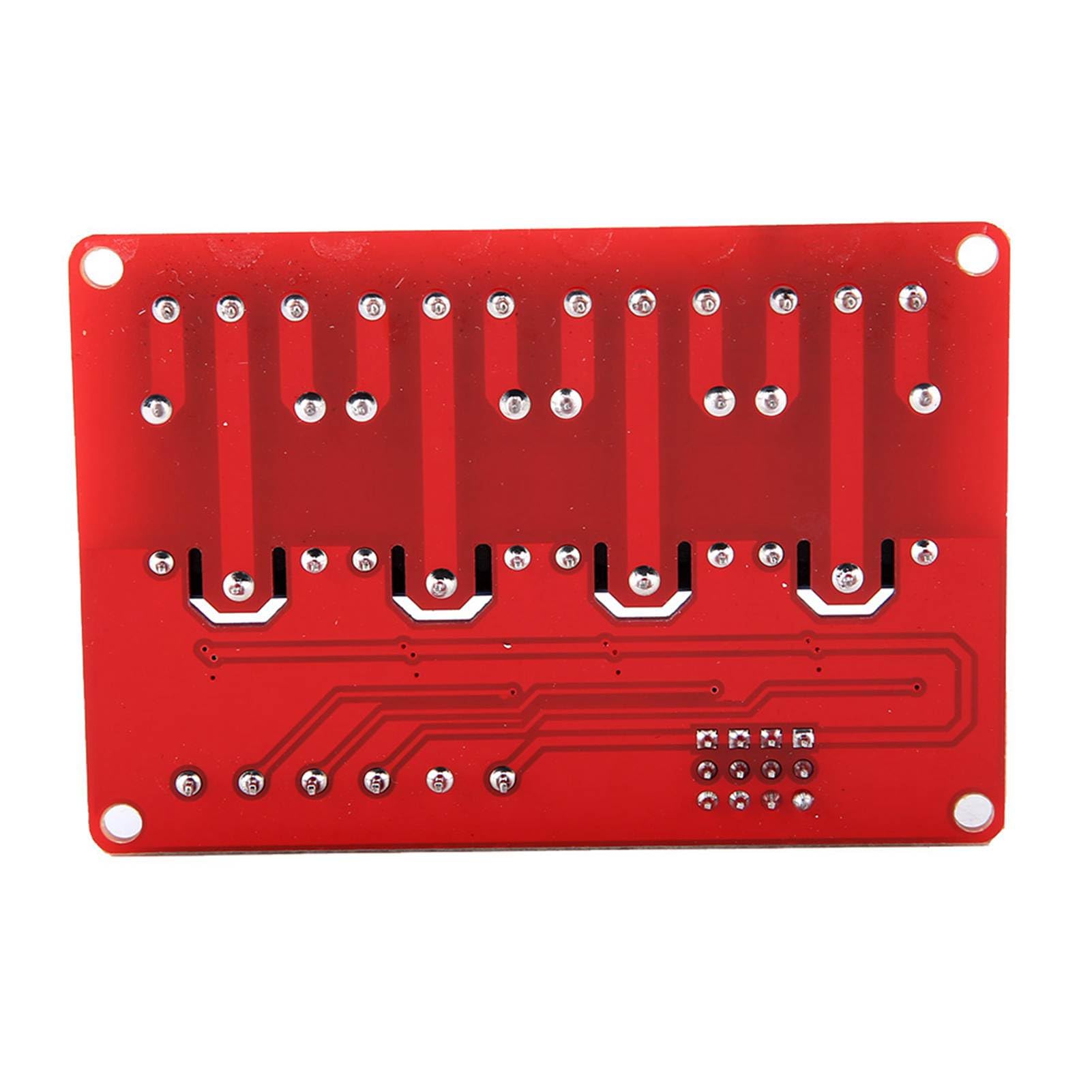 Module Relais Optocoupleur 4 Canaux 5V/12V/24V - Haute Stabilité Pour Automatisation Domotique - 9