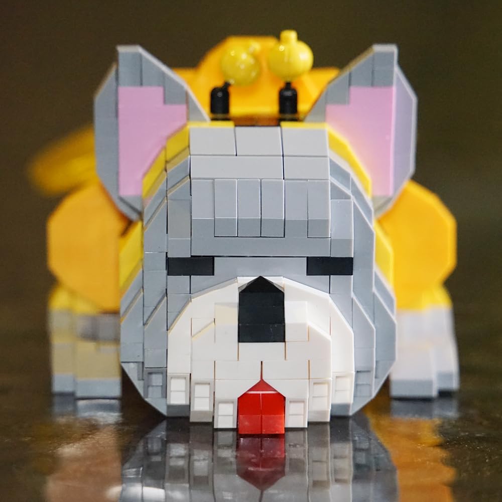 Cute Dog Micro Building Block Set