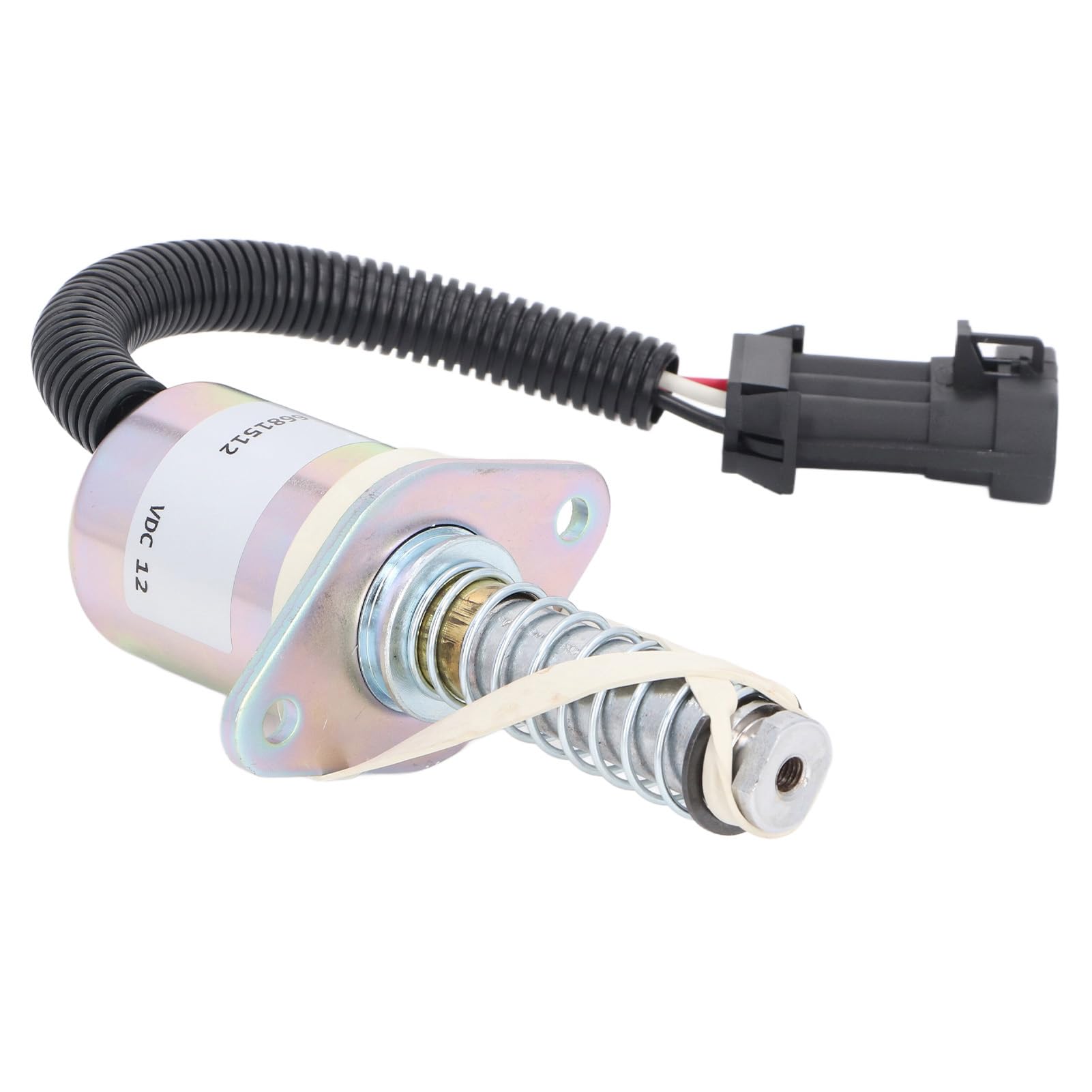 12V Cewka Zaworu Elektromagnetycznego Hamulca 6681512 Zawór Elektromagnetyczny Odcinający Paliwo dla MiniładowarkiS150 S160 S185
