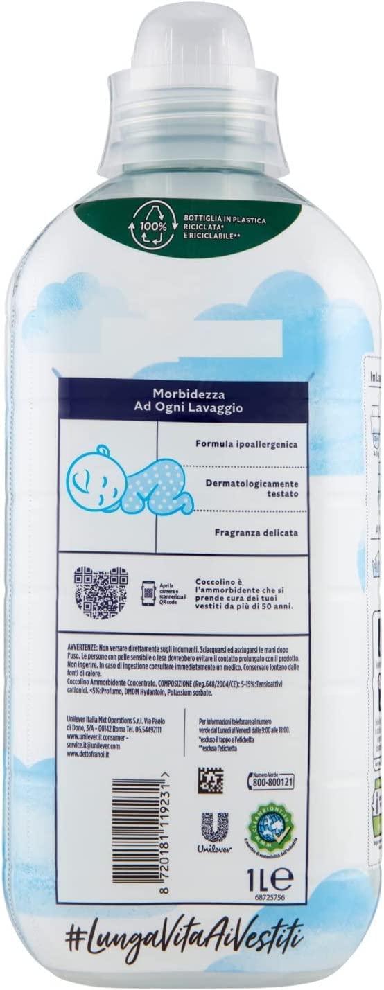 Testpake Coccolino Adoucissant concentré d'air printanier – 6 x 990 ml + Italian Gourmet polpa 400 g