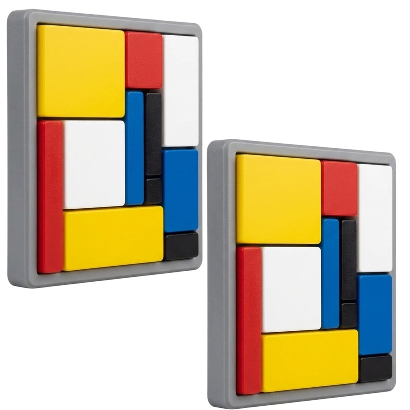 2pcs Brain Teaser Puzzles, Engaging Logic Puzzles, Logic Puzzles for Logical Thinking
