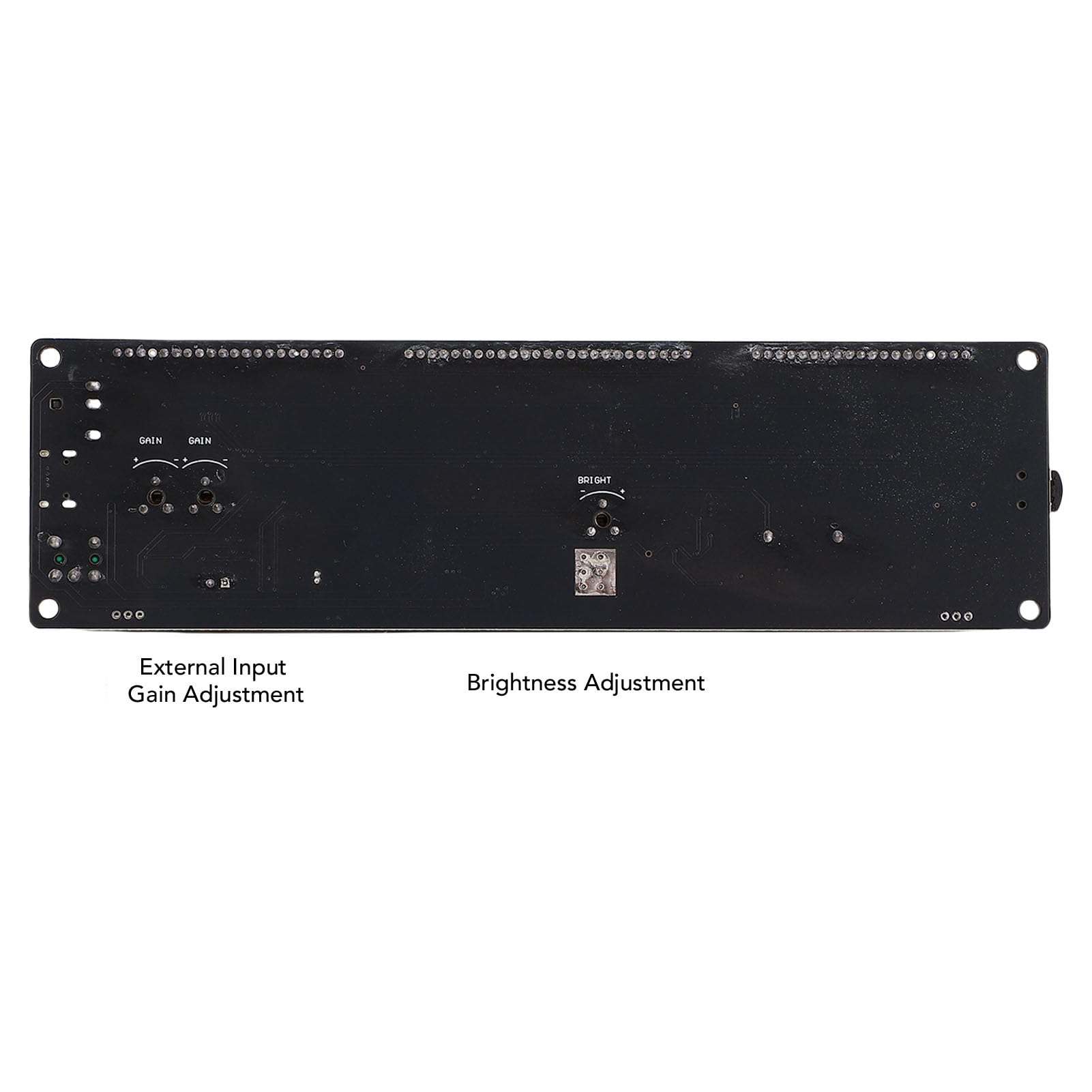 Acouto Suono 32Hz-20KHz Alta Risoluzione Luminosità Guscio Trasparente VFD LED Indicatore Sonoro una Frequenza dall'en Analizzatore di Spettro Sonoro Controllo Vocale Display dello Spettro Musicale