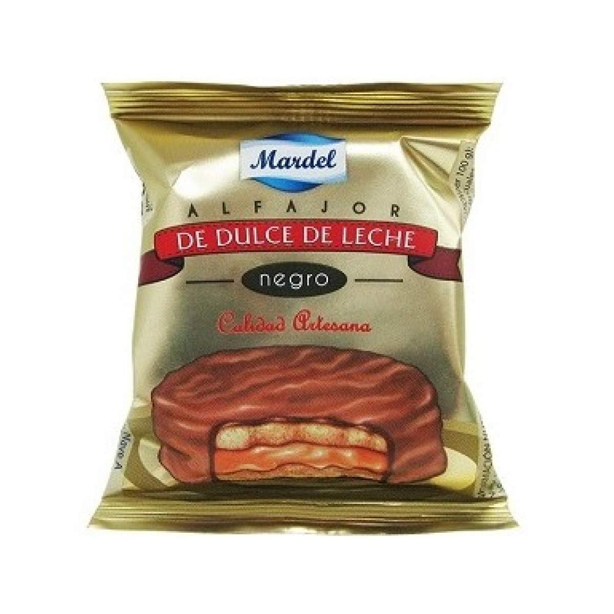 Mardel Alfajores Chocolate Negro 24 Unidades